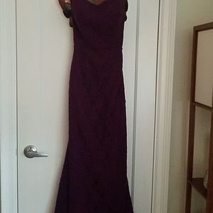 Morilee Lace Long Dress